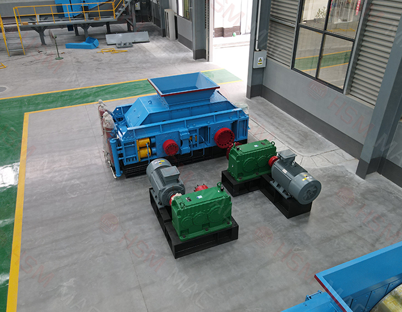 金礦破碎能用對輥破碎機嗎？時產80噸多少錢一臺？