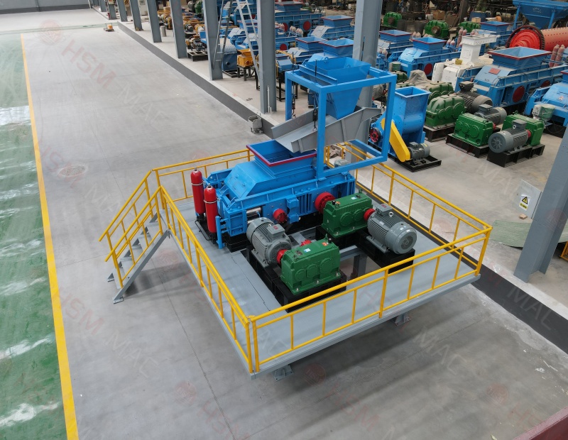 白剛玉對輥破碎機(jī)